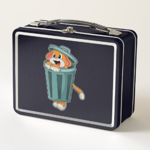 Perro con Trashcan
