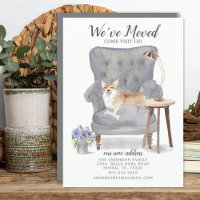 Perro Corgi | Invitación móvil