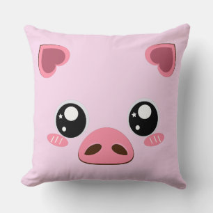 Perro cutáneo, almohada de fondo rosado