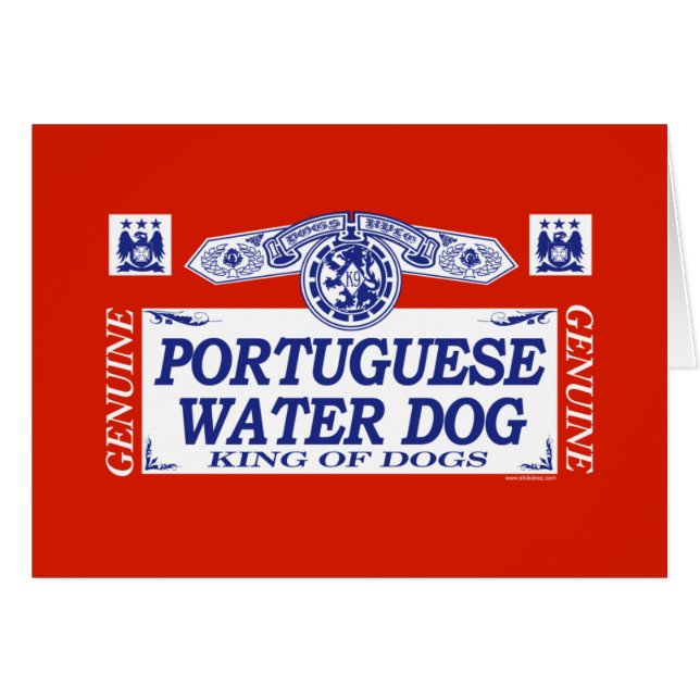 Perro de agua portugués (Anverso (Horizontal))