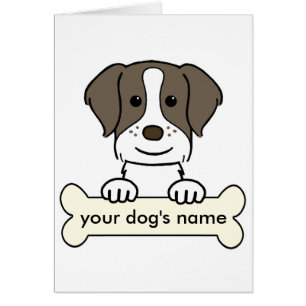 Perro de aguas de Bretaña personalizado