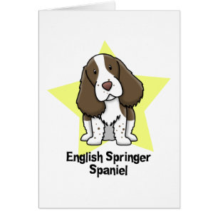 Perro de aguas de saltador inglés de la estrella