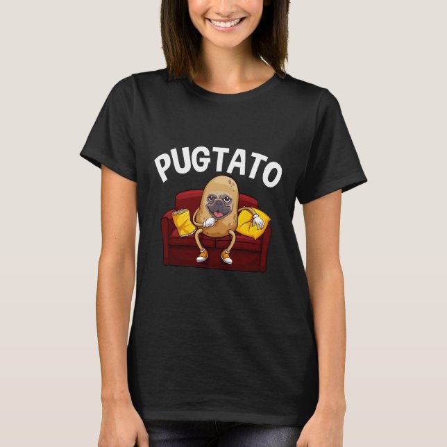 Perro de cachorro de patata camiseta clásica 920 (Anverso)