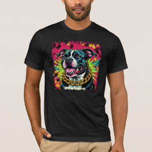 Perro de cadena de camisetas
