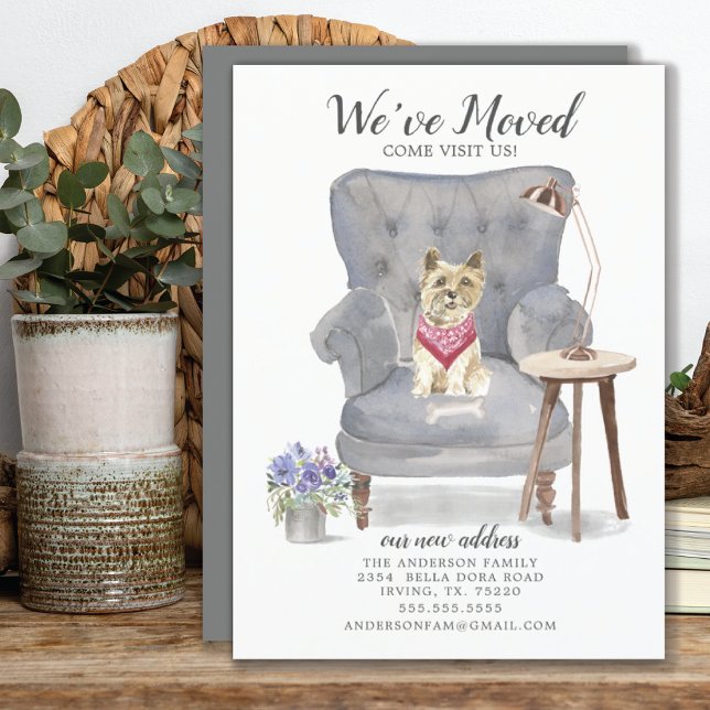 Perro de Cairn Terrier | Invitación móvil (Subido por el creador)