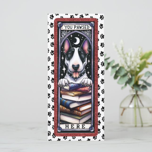 Perro de Cute Bull Terrier (Anverso de pie)
