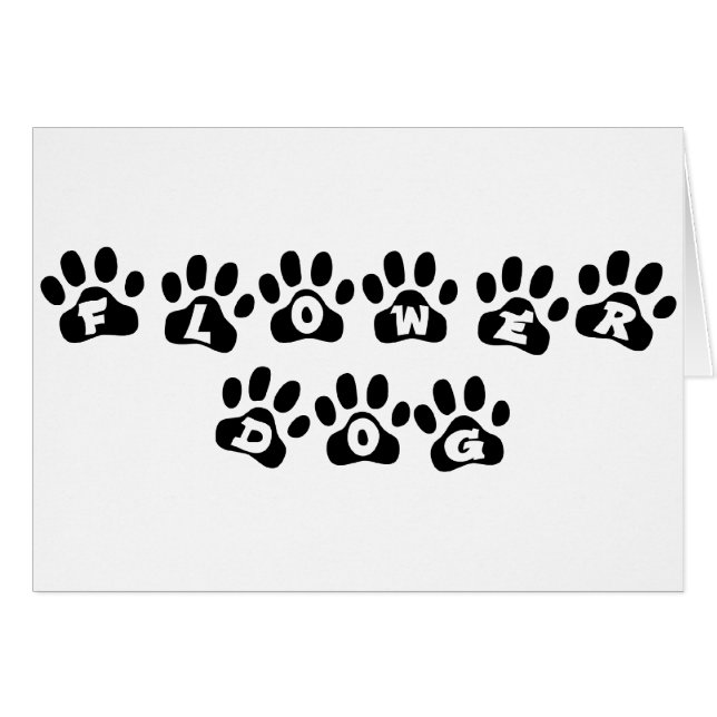 Perro de flores (Anverso (Horizontal))