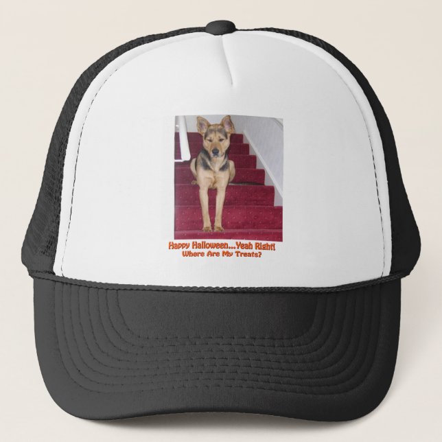 Perro de Halloween y Gorra sin tratamiento (Anverso)
