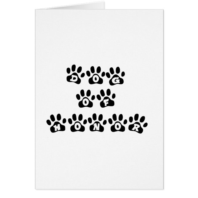 Perro de honor (Frente)