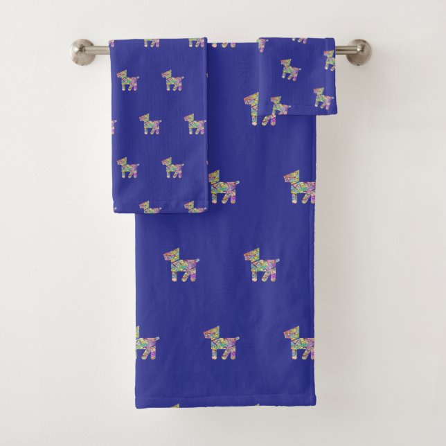 Perro de juguete azul profundo    (In situ)