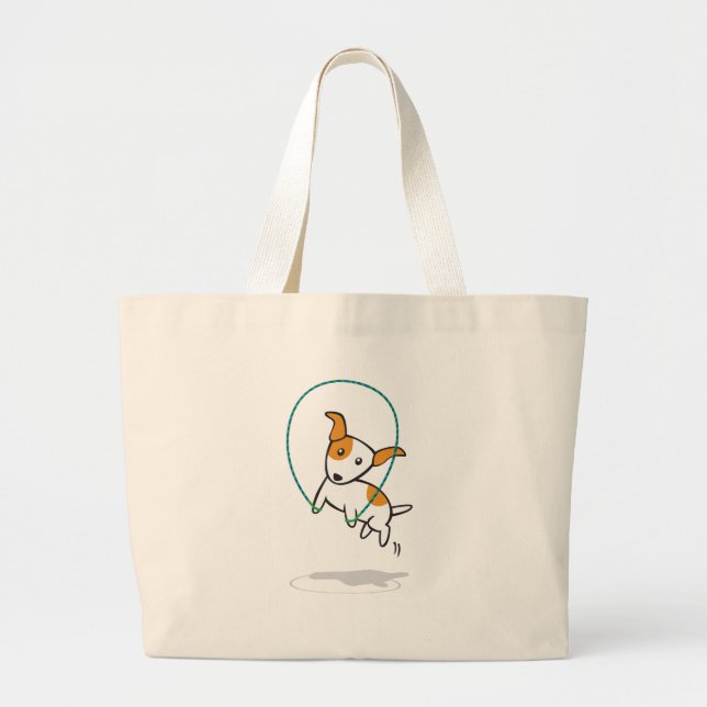perro de la aptitud - bolso del gimnasio (Frente)