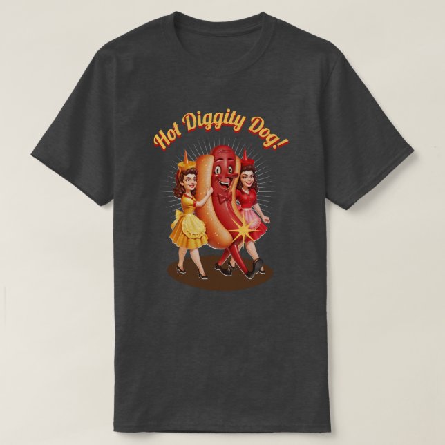 ¡Perro de la Dignidad Caliente! Camiseta de perro  (Diseño del anverso)