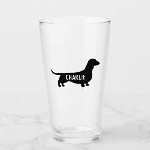 Perro de la salchicha de Frankfurt de la silueta