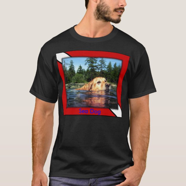 Perro de mar del equipo de submarinismo - camisa (Anverso)