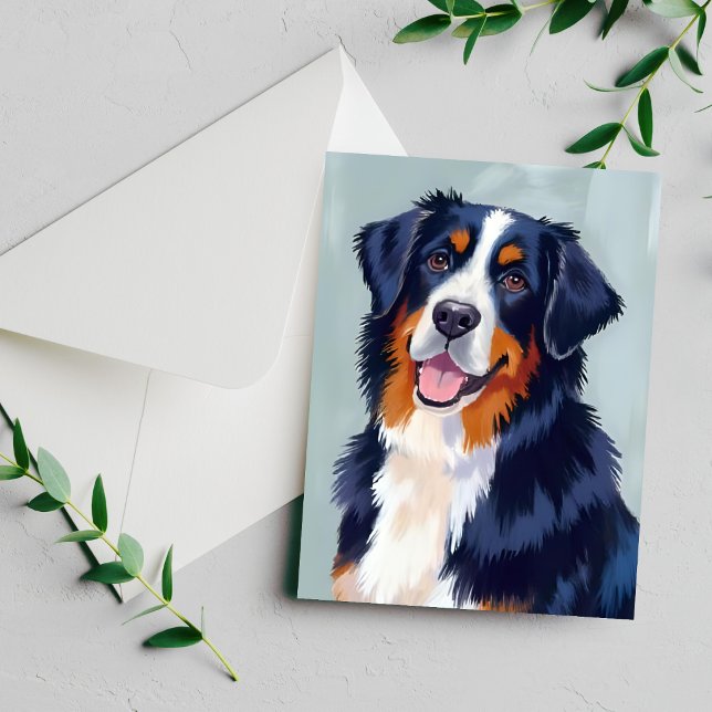 Perro de montaña bernés | Tarjeta de mascota de ac (Subido por el creador)