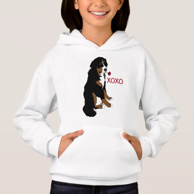 Perro de montaña Bernese Hoodie (Anverso)
