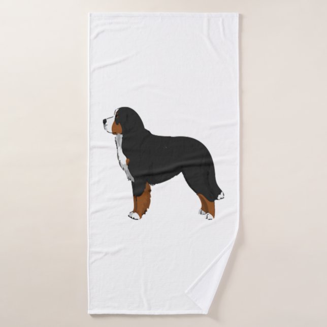 Perro de montaña de Bernese (Toalla de baño)