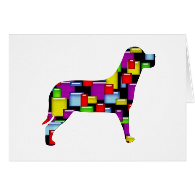 perro de mosaico (Anverso (Horizontal))