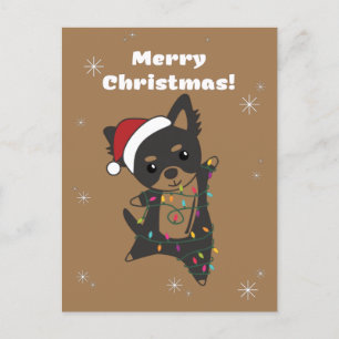 Perro de Navidad Chiwawa Animales de Invierno Perr