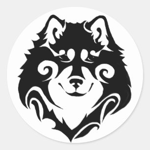PERRO DE PASTOREO FINLANDÉS - pegatinas