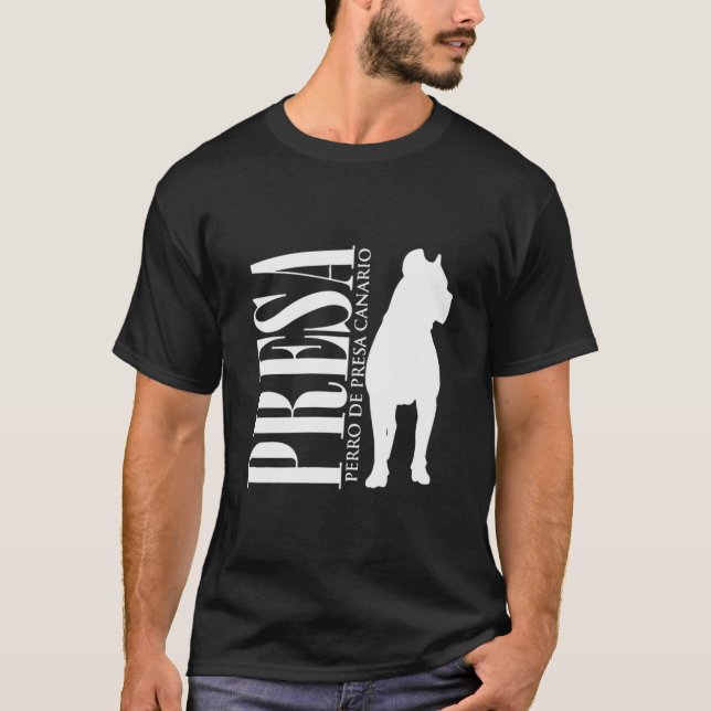 Perro de Presa Canario - Camiseta espiga (Anverso)