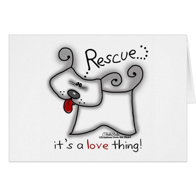 Perro de rescate... Es cosa de amor (Anverso (Horizontal))