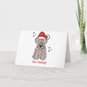 Perro de Sharpei del navidad