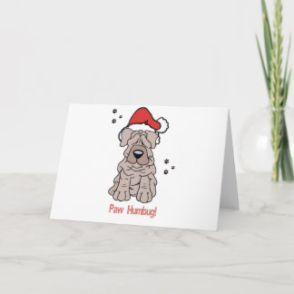 Perro de Sharpei del navidad