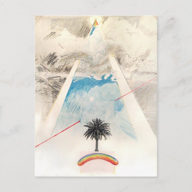 Perro de Sun, Rockne Krebs, 1976. Postal (Anverso)