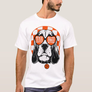 Perro de Tennessee Naranja Blanco Rocky Top TN