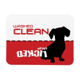 Perro de Weiner, imán de lavavajillas de Cachorro 