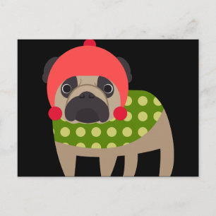 Perro del barro amasado del navidad