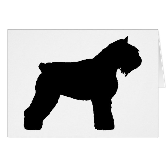 Perro del DES Flandres de Bouvier (en negro) (Anverso (Horizontal))
