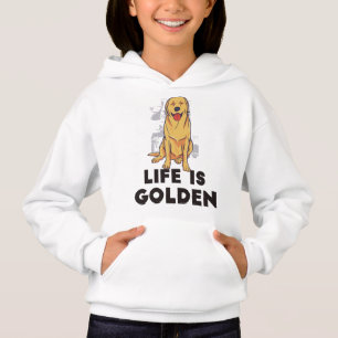 Perro del Golden Retriever - La vida es dorada