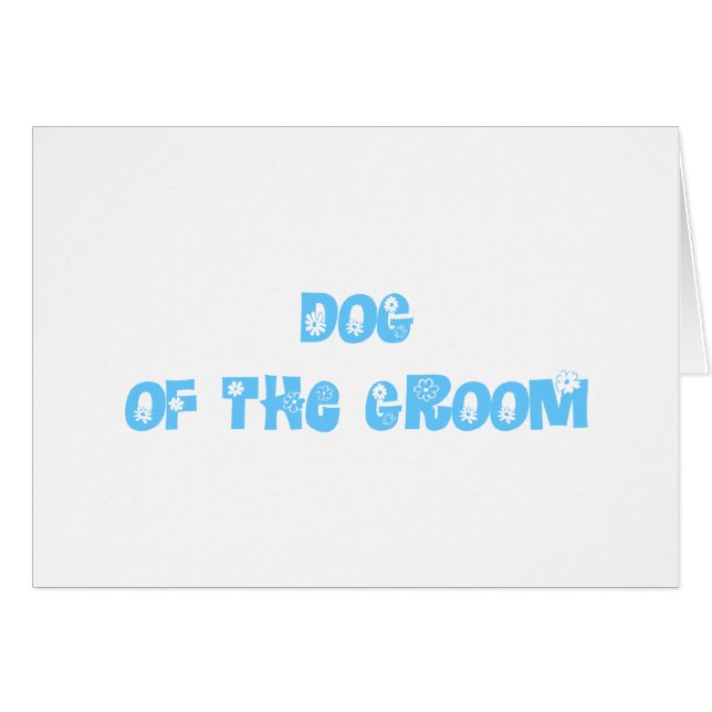 Perro del Groom (Anverso (Horizontal))