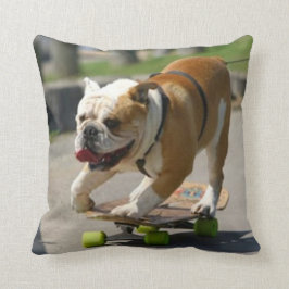 Perro del patinador - almohada