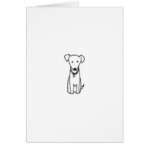 Perro - diseño lindo del logotipo del arte del