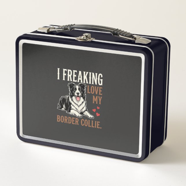 Perro Divertido Border Collie Amor (Anverso)