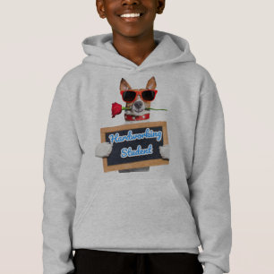 perro divertido con estampado