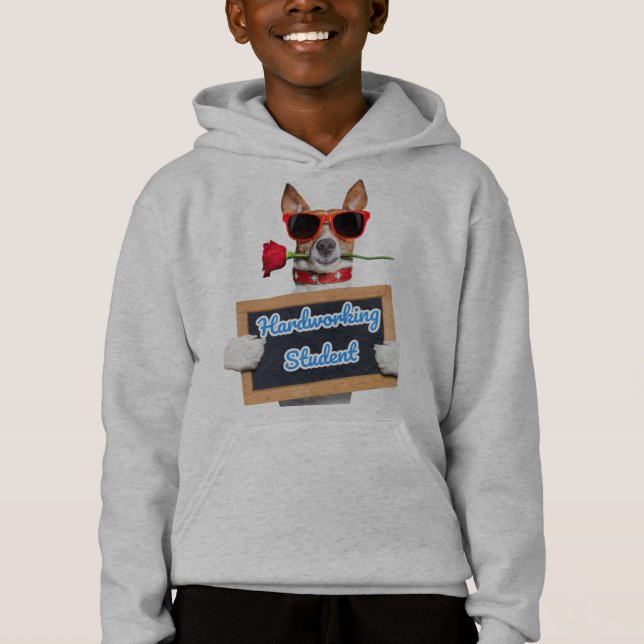 perro divertido con estampado (Anverso)