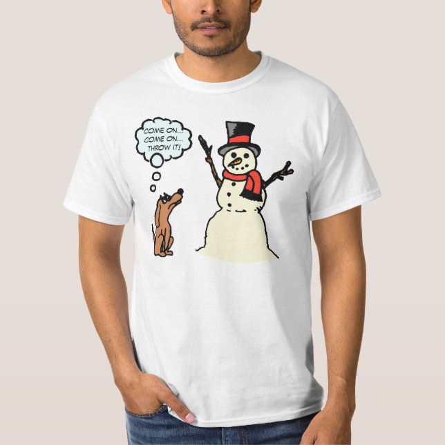 Perro divertido con la camisa del navidad del (Anverso)