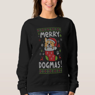 Perro Dogmas dulce Navidades feos suéter perros