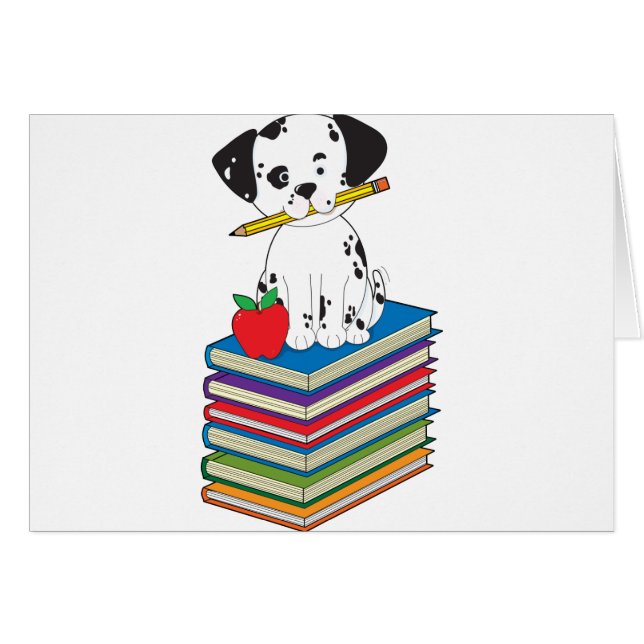 Perro en los libros (Anverso (Horizontal))