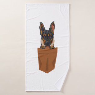 Perro en Pocket Curioso Cachorro para los amantes