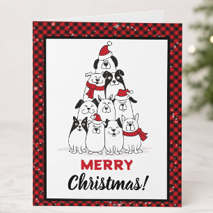 Perro Feliz Navidad