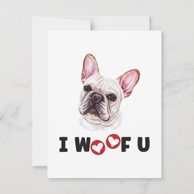 Perro francés de Bulldog que te pesé (Anverso)