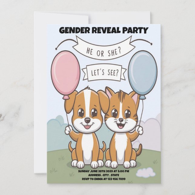 Perro gracioso revela invitación de partido de gén (Anverso)