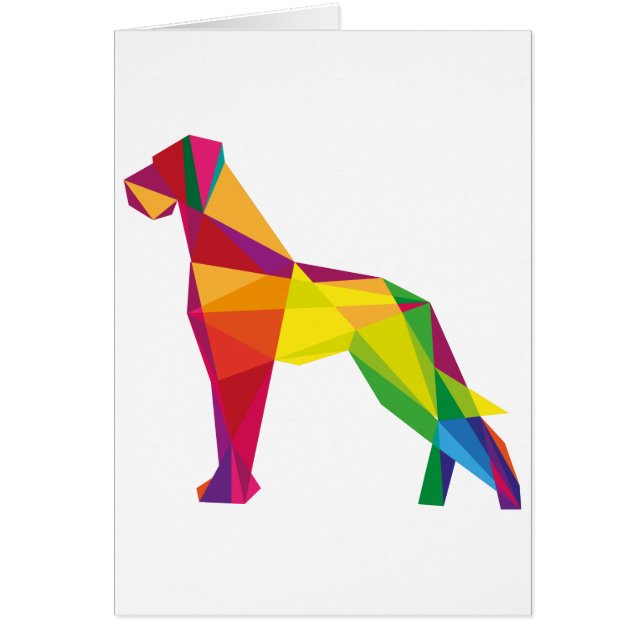 Perro grande abstracto (Frente)
