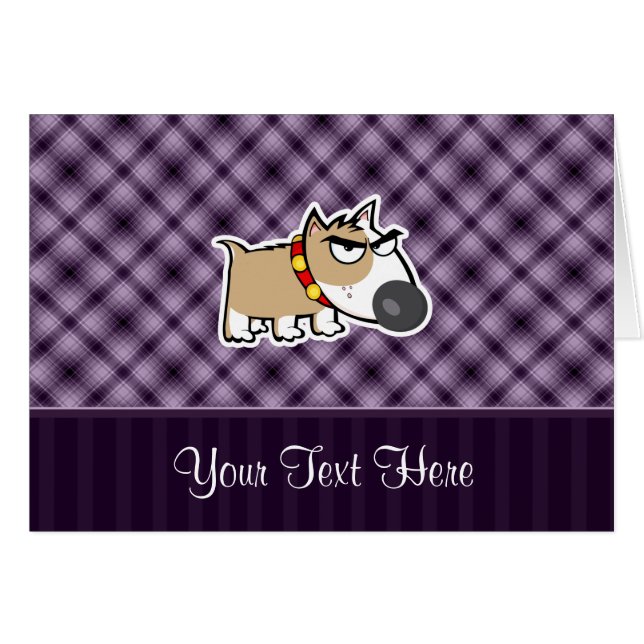 Perro gruñón; Púrpura (Anverso (Horizontal))