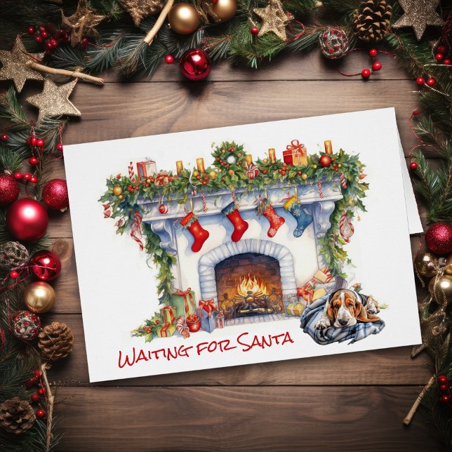 Perro heliano de Basset esperando a Santa María (Subido por el creador)